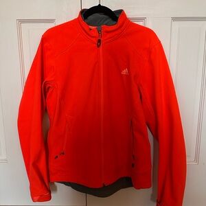 Adidas Orange Full-Zip Jacket